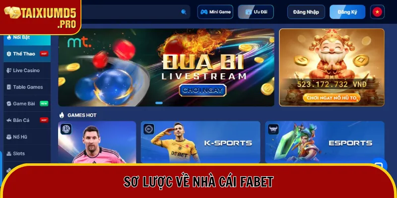 Sơ lược về nhà cái Fabet